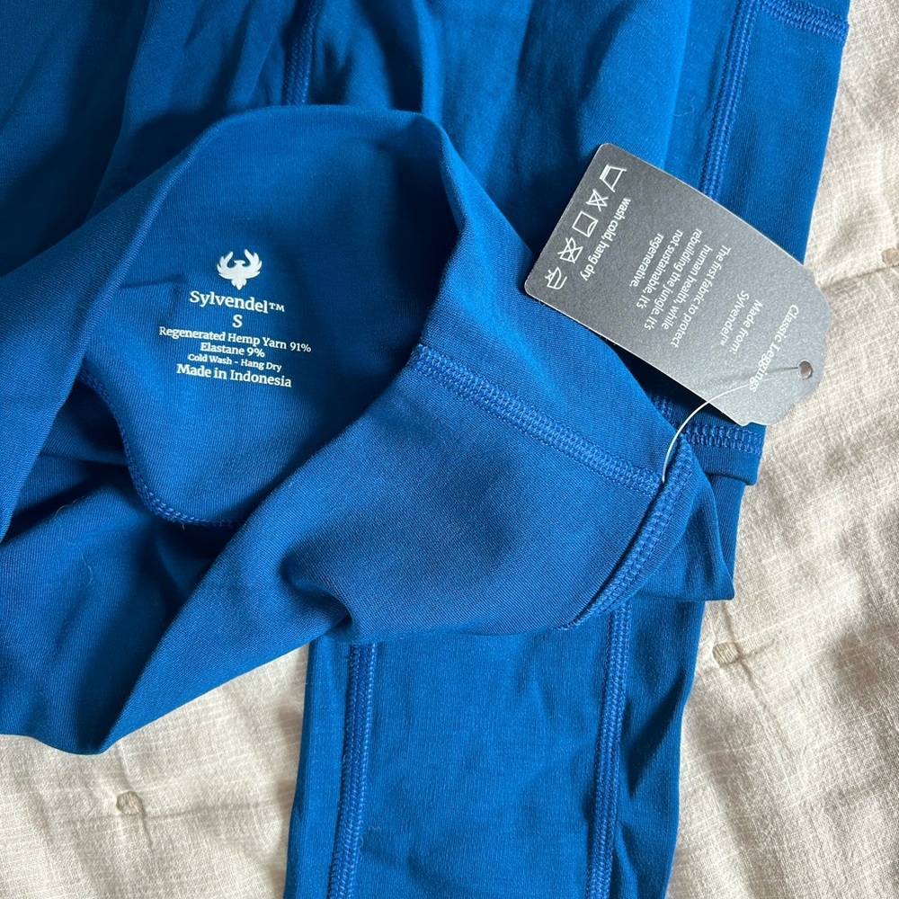 NWT namarie classic Blue Leggings